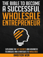 The Bible To Become A Successful Wholesale Entrepreneur