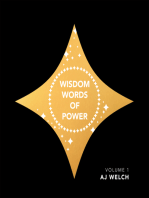Wisdom Words of Power: Volume 1