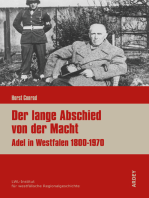 Der lange Abschied von der Macht: Adel in Westfalen 1800-1970