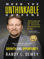 When the Unthinkable Happens: How to Lead Your Team and Pivot Your Business for Growth and Opportunity