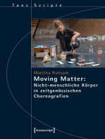 Moving Matter: Nicht-menschliche Körper in zeitgenössischen Choreografien