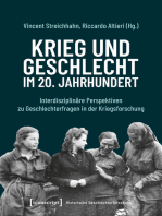 Krieg und Geschlecht im 20. Jahrhundert: Interdisziplinäre Perspektiven zu Geschlechterfragen in der Kriegsforschung