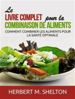 Le livre complet pour la combinaison de Aliments (Traduit)