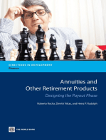 Annuities and Other Retirement Products