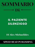 Sommario Di Il Paziente Silenzioso Di Alex Michaelides