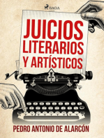 Juicios literarios y artísticos