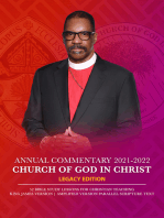 Church Of God In Christ Annual Lesson Commentary 2021-2022 [KJV-AMP]