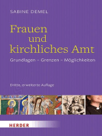 Frauen und kirchliches Amt: Grundlagen - Grenzen - Möglichkeiten