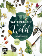 Watercolor Wald: 20 Motive in Aquarell malen – Inspiration Natur