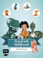 Tierisch süße Häkelfreunde – Die Dinos kommen: Dinosaurier, Mammuts und andere Amigurumis häkeln
