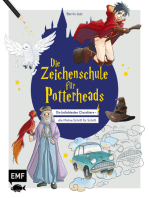 Die Zeichenschule für Potterheads: Die beliebtesten Charaktere – alle Motive Schritt für Schritt zeichnen