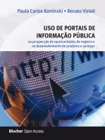 Uso de Portais de Informação Pública: Na Prospecção de Oportunidades de Negócio e no Desenvolvimento de Produtos e Serviços