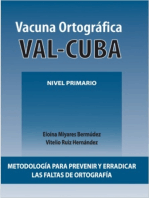 Vacuna Ortográfica VAL-Cuba Nivel Primario