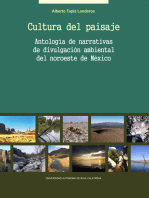 Cultura del paisaje: Antología de narrativas de divulgación ambiental del noroeste de México