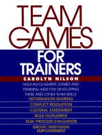 Team Games for Trainers