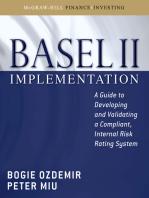 Basel II Implementation: A Guide to Developing and Validating a Compliant, Internal Risk Rating System