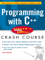 Schaum's Easy Outline: Programming with C++