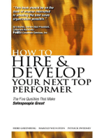 How to Hire and Develop Your Next Top Performer: The Five Qualities That Make Salespeople Great