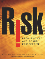 Risk From the CEO and Board Perspective