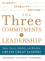 Three Commitments of Leadership