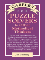 Careers for Puzzle Solvers & Other Methodical Thinkers