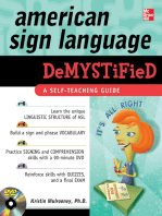 American Sign Language Demystified with DVD