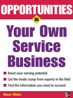 Opportunities in Your Own Service Business