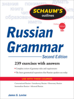 Schaum's Outline of Russian Grammar, Second Edition