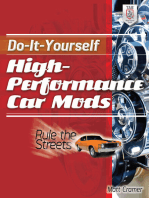 Do-It-Yourself High Performance Car Mods