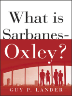 What is Sarbanes-Oxley?