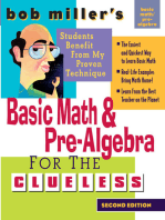 Bob Miller's Basic Math and Pre-Algebra for the Clueless, 2nd Ed.