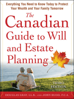 The Canadian Guide to Will and Estate Planning