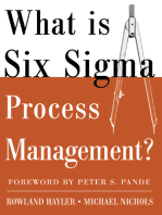 What is Six Sigma Process Management?