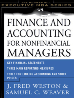 Finance and Accounting for Nonfinancial Managers