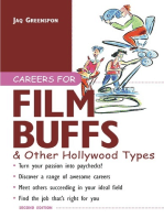 Careers for Film Buffs & Other Hollywood Types