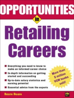 Opportunities in Retailing Careers