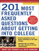 Best Answers to the 201 Most Frequently Asked Questions about Getting into College