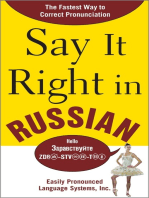 Say It Right in Russian