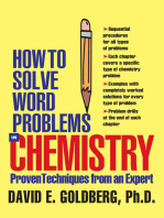 How to Solve Word Problems in Chemistry