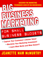 Big Business Marketing For Small Business Budgets