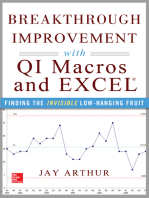 Breakthrough Improvement with QI Macros and Excel: Finding the Invisible Low-Hanging Fruit: Finding the Invisible Low-Hanging Fruit