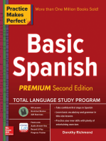 Practice Makes Perfect Basic Spanish, Second Edition: (Beginner) 325 Exercises + Online Flashcard App + 75-minutes of Streaming Audio