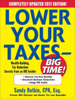 Lower Your Taxes - BIG TIME! 2017-2018 Edition