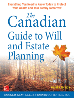 The Canadian Guide to Will and Estate Planning