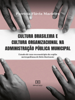 Cultura brasileira e cultura organizacional na administração pública municipal: estudo de caso em município da região metropolitana de Belo Horizonte