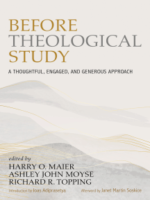 Before Theological Study by Joas Adiprasetya, Janet Martin Soskice ...