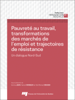 Pauvreté au travail, transformations des marchés de l'emploi et trajectoires de résistance: Un dialogue Nord-Sud