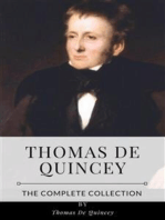 Thomas De Quincey – The Complete Collection