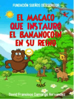 El macaco que instauró el BANANOCOIN en su reino