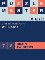 Puzzlemaster Deck: 75 Brain Twisters